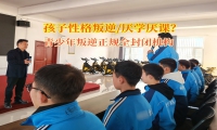 青少年叛逆正規(guī)全封閉機(jī)構(gòu)矯正孩子失控的情緒